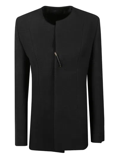 CARVEN DECONSTRUCTED WOOL JACKET
