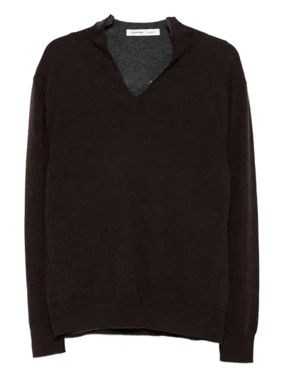 CARVEN DOUBLE LAYER SWEATER