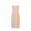 Carven Peony Lingerie Dress With Adjustable Straps