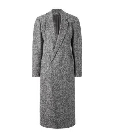 Carven Esperanto Alpaca And Wool-blend Coat In Gray