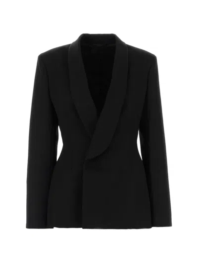 Carven Esperanto Wool Blazer In Black
