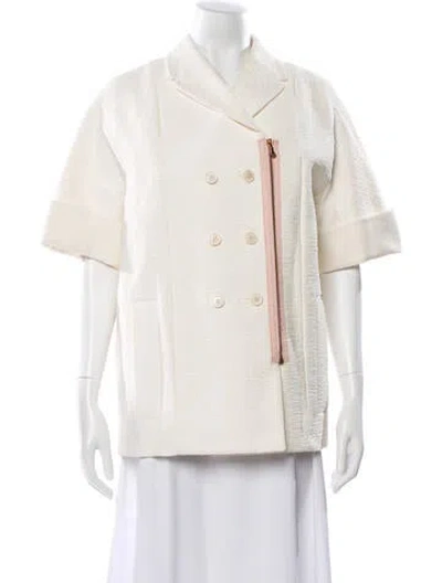 Pre-owned Carven Evening Jacket W/ Tags In Neutral