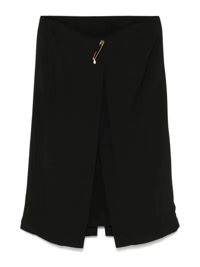 CARVEN WRAP SKIRT