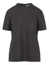 Carven Fitted T-shirt In Neutral