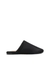 Carven Black Garnier Padded Slippers