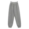 Carven Elastic-cuffed Track Pants In Gray