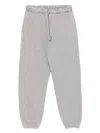 Carven Crepe-trimmed Cotton-jersey Track Pants