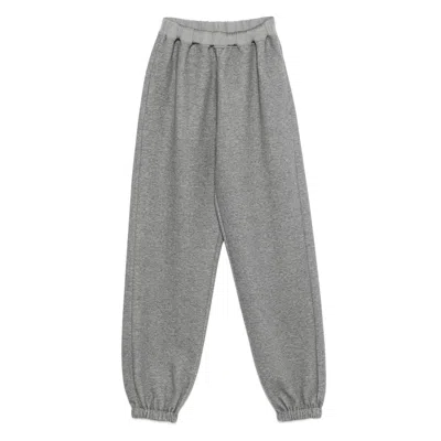 CARVEN CARVEN GREY TROUSERS - TRACK PANTS WOMEN