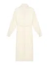 Carven Zip-up Maxi Dress In Beige