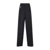 Carven Key Charm Straight-leg Jeans In Black