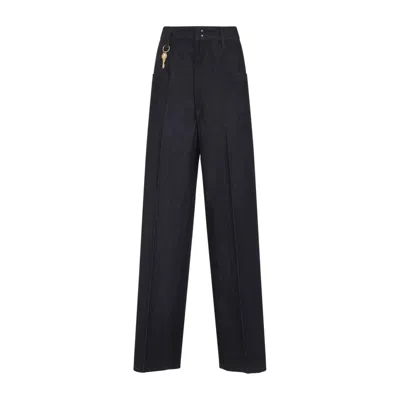 CARVEN CARVEN HIGH-WAISTED WIDE-LEG CARVEN JEANS