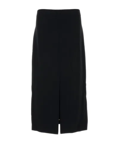 Carven High-waist Pencil Skirt In Black