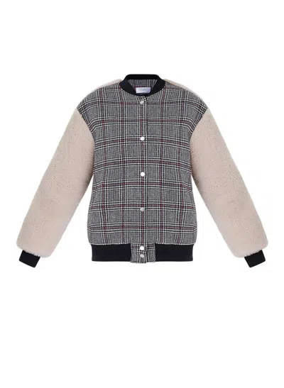 Carven Jacket In Gray
