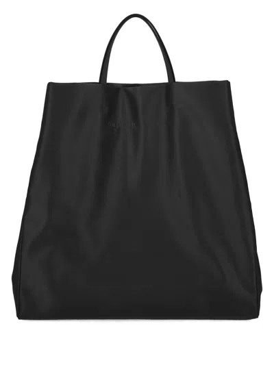 Carven Jeanne Black Tote Bag