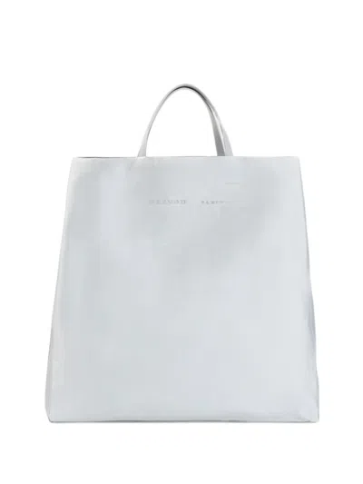 Carven Jeanne Logo-embroidered Tote Bag In White