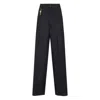 Carven Key Charm Straight-leg Jeans In Black