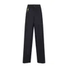 Carven Key Charm Straight-leg Jeans In Black