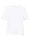 Carven Faux Pearl-embellished Cotton-jersey T-shirt