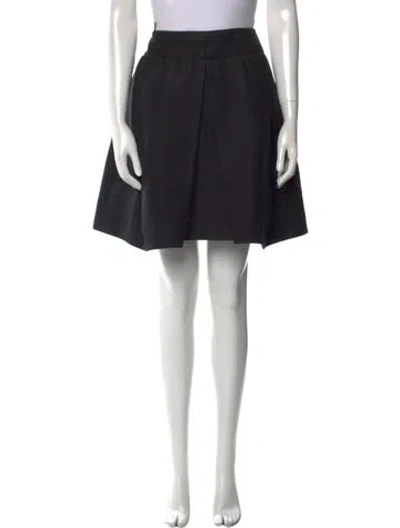 Pre-owned Carven Knee-length Skirt In Black