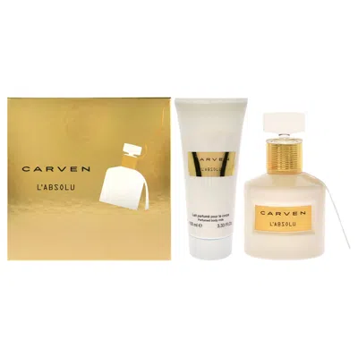 Carven Labsolu By  For Women - 2 Pc Gift Set 1.66oz Edp Spray, 3.33oz Perfume Body Milk In Multi