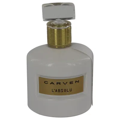 Carven Ladies L'absolu Edp Spray 3.3 oz (tester) Fragrances 3355991221765 In White