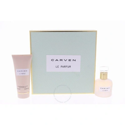 Carven Ladies Le Parfum Gift Set Bath & Body 3355991220508 In White