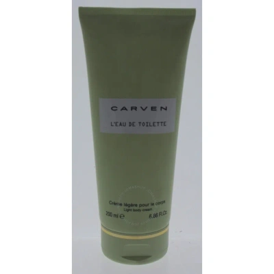 Carven Ladies L'eau De Toilette Edt Body Cream 6.7 oz Fragrances 3355991221574 In White