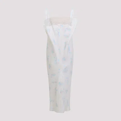 Carven Lingerie Midi Dress For Women In White