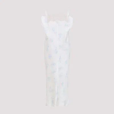 Carven Lingerie Midi Dress For Women In White