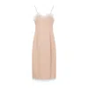 Carven Peony Lingerie Dress With Adjustable Straps