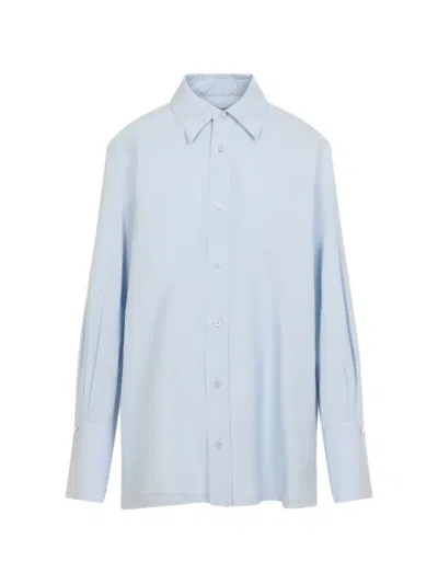 Carven Fendi Logo Pattern Slide Sandals In Blue