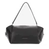 Carven Marie Leather Shoulder Bag In Purple