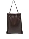 Carven Mittelgrosse Louise Schultertasche In Brown