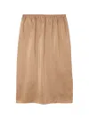 Carven Midi Skirt In Brown
