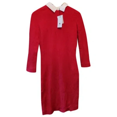 Pre-owned Carven Mini Dress In Red