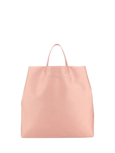 Carven Mini Handbag 40x40x8 Cm With Embroidered Logo In Pink