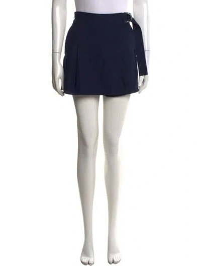 Pre-owned Carven Mini Shorts In Blue