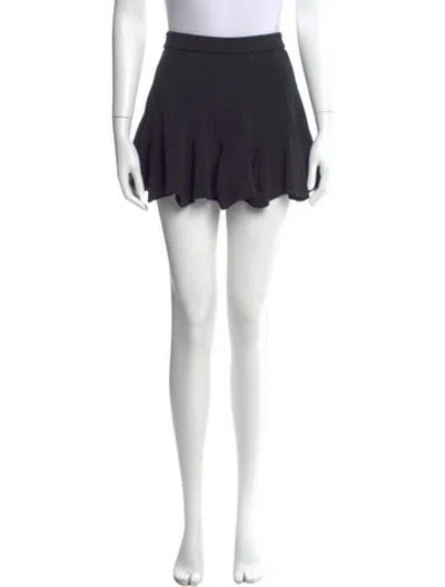 Pre-owned Carven Mini Skirt In Black