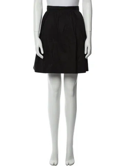 Pre-owned Carven Mini Skirt In White