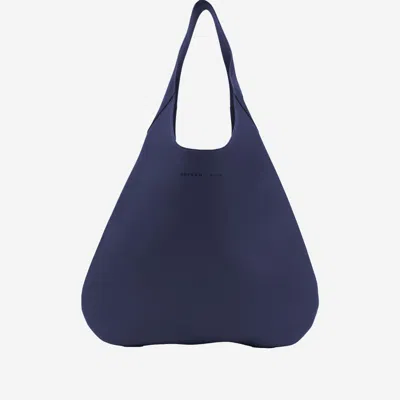 Carven Navy Blue Tommaso Tote