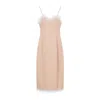 Carven Peony Lingerie Dress With Adjustable Straps