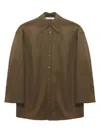Carven Overshirt Clothing In Brown