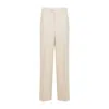 Carven Tr203 Straight Leg Trousers In Beige