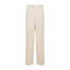 Carven Tr203 Straight Leg Trousers In Beige