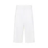 Carven Double-pleats Bermuda Shorts In Beige