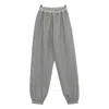 Carven Elastic-cuffed Track Pants In Gray