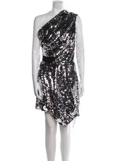 Pre-owned Carven Patterned Mini Dress