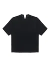 Carven Pearl T-shirt In Black