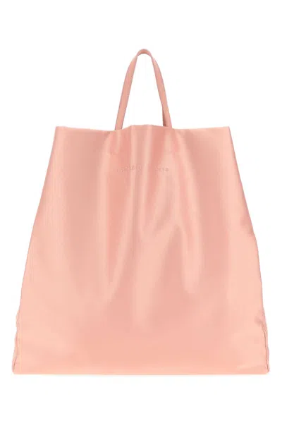 Carven Pink Fabric Jeanne Shopping Bag Blush Borse A Mano