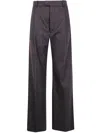 Carven Pleat Front Trouser Clothing In Blue
